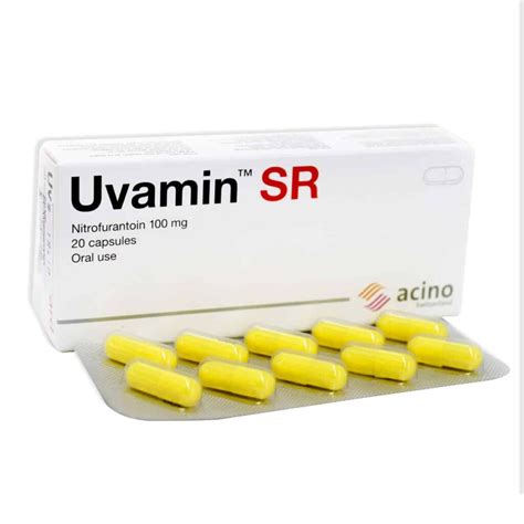 Uvamin Retard * 20 Capsulas - Distribuidor de Acino Pharma