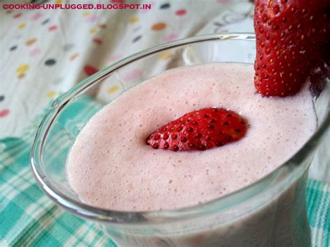 Flavors from my kitchen !: Strawberry Shake