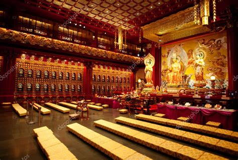 Buddhist Temple Interior — Stock Photo © SimpleFoto #5731910