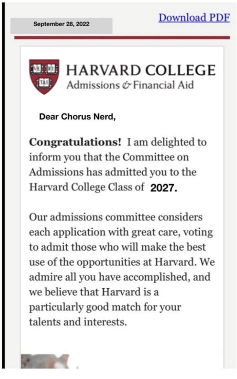 Early Harvard Acceptance? : r/ApplyingToCollege