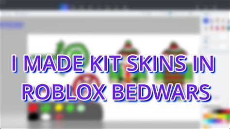 I Made Kit Skins For Roblox Bedwars - YouTube