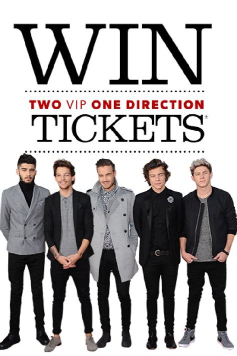 Win VIP Tickets To See One Direction