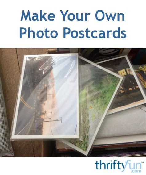 Make Your Own Photo Postcards | ThriftyFun