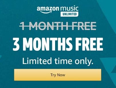 Amazon Music Unlimited 3-Month Free Trial - The Money Ninja