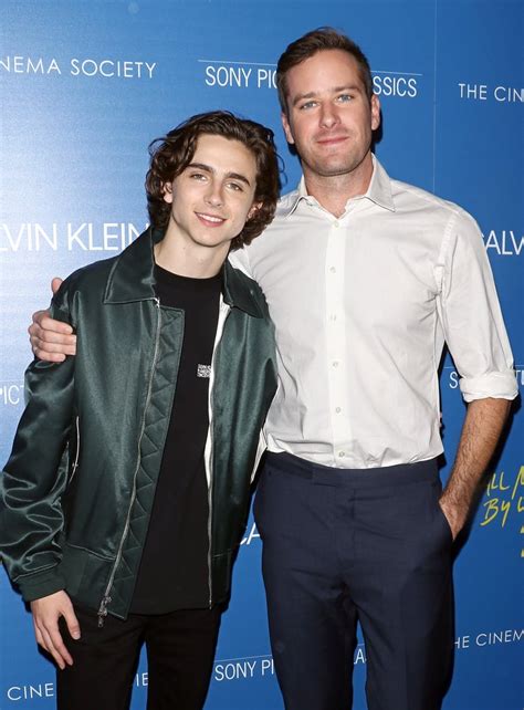 Armie Hammer and Timothee Chalamet Pictures | POPSUGAR Celebrity Photo 3