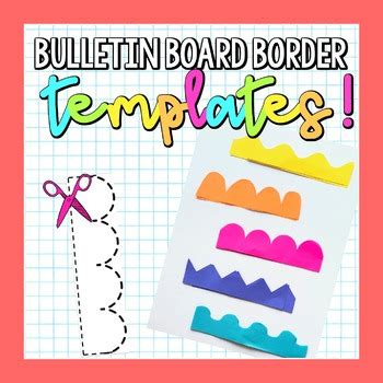 Bulletin Board Border Template Bundle! by That One Happy Classroom