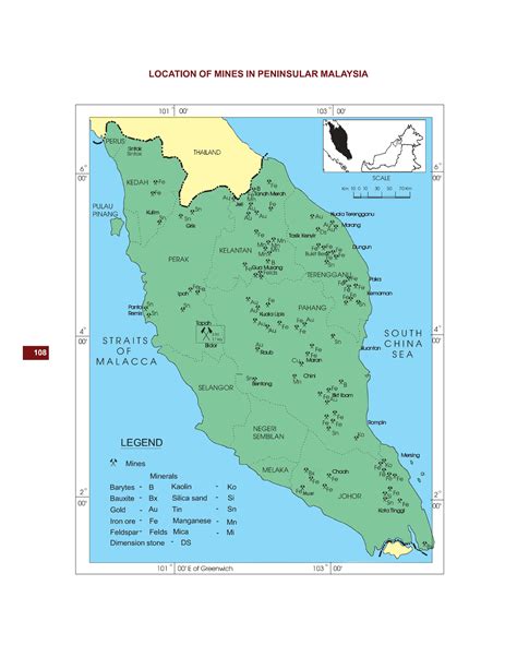 Map of Malaysia's mineral reserve - Guides - iSquare Intelligence