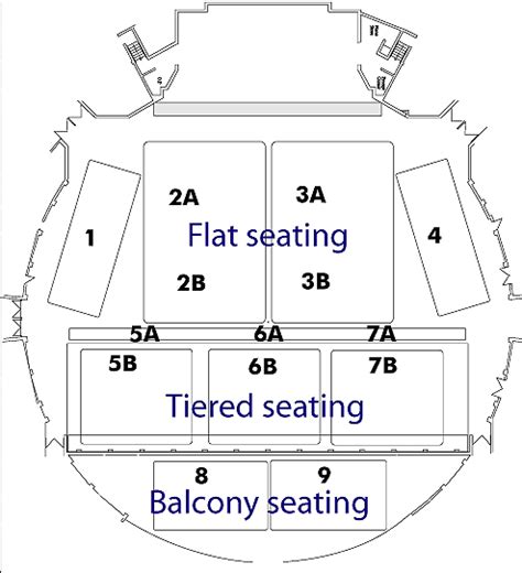 Plymouth Pavilions | Seating Plan, view the seating chart for the Plymouth Pavilions