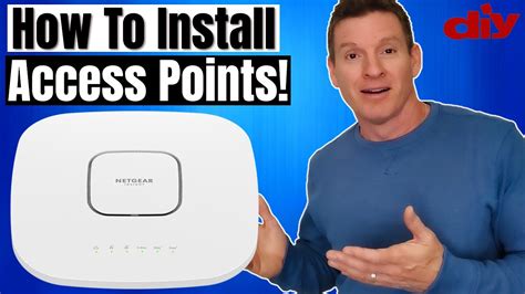 INSTALLING CEILING-MOUNT Wi-Fi ACCESS POINT | HOW TO INSTALL WAP 2022 - YouTube