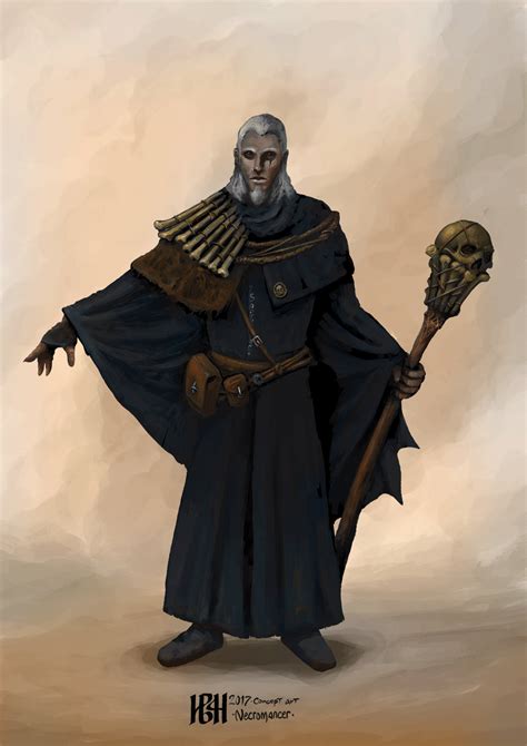 Ivan N - Necromancer Concept Art