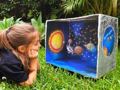 SOLAR SYSTEM diorama DIY Set Instant Download Includes Instructions and ...