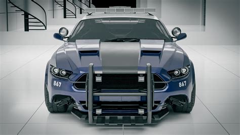 ArtStation - Ford Mustang Police | Resources