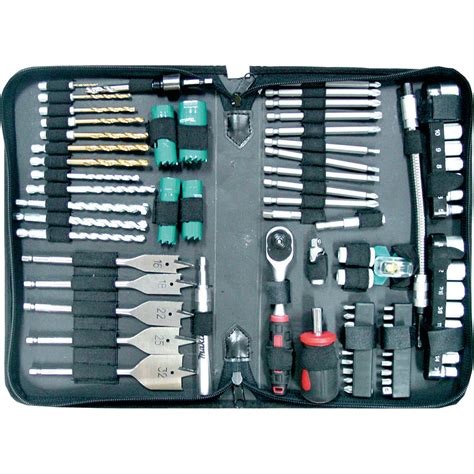 Makita 79 Piece Technicians Drill Bit and Accessory Set | Hand Tool Kits