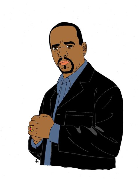 Fin Tutuola -- Law & Order: SVU by Stephanie Morgan | Fan art, Law and order, Fictional characters