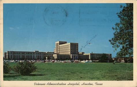 Veterans Administration Hospital Houston, TX Postcard