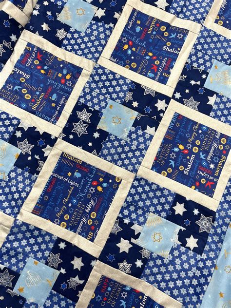 Happy Hanukkah Quilt Kit - 13219