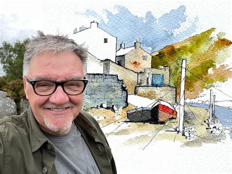 Find Out About Yorkshire Artist John Harrison and His New Art Book Pen and Wash | Living North