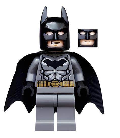 Buy LEGO DC Comics Super Heroes Batman Minifigure - Batman Dark Gray ...