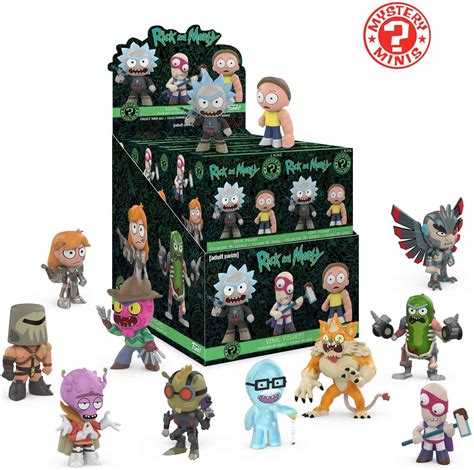 Funko Rick Morty Mystery Minis Rick Morty Series 2 Mystery Box 12 Packs ...