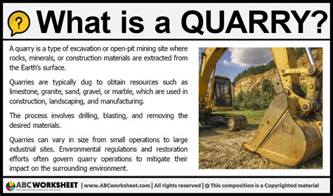 What is a Quarry?