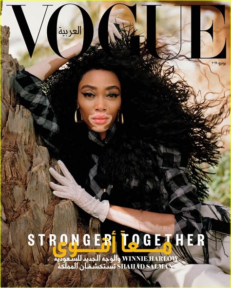 Winnie Harlow Brings Female Empowerment to 'Vogue' Arabia: Photo 4300116 | Magazine, Shahad ...