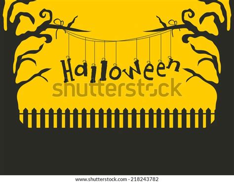 Scary Poster Banner Flyer Design Dead Stock Vector (Royalty Free ...