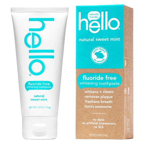 FREE SAMPLE – Hello Fluoride Free Toothpaste | Freebie Depot