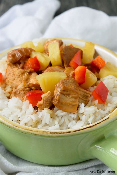 Slow Cooker Pineapple Chicken Recipe | Slow Cooker Living