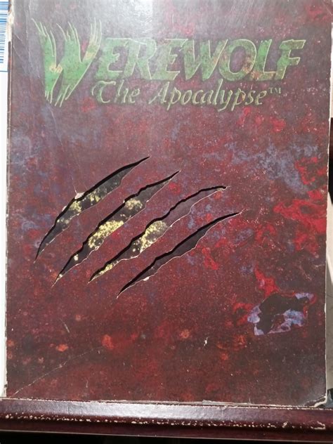 Werewolf the Apocalypse Book Fantasy Rare - Etsy