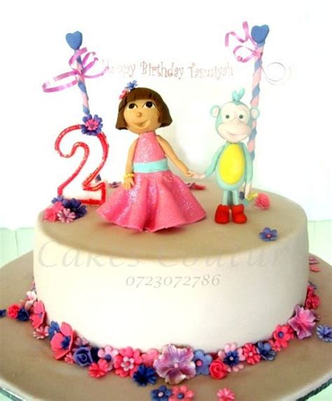 Dora Birthday Cake - CakeCentral.com