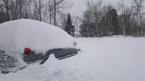 2019 Northern Minnesota + Wisconsin Blizzard Aftermath Photos