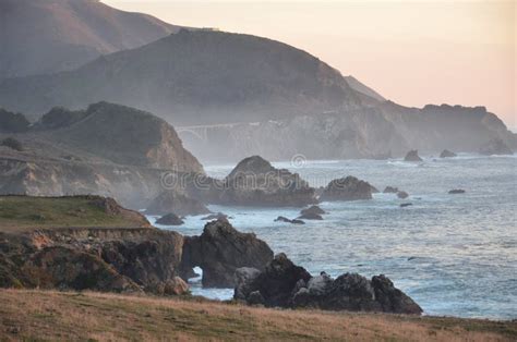 California Coastal Sunset stock image. Image of rocks - 33390771