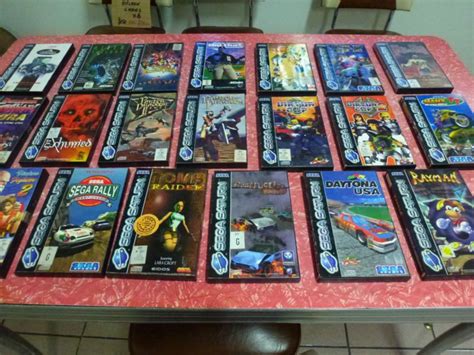 Sega Saturn video games and manuals bundle #retrogaming #HotSS #saturnday A great collection of ...