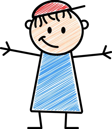 Download Kid, Boy, Stick Figure. Royalty-Free Stock Illustration Image ...