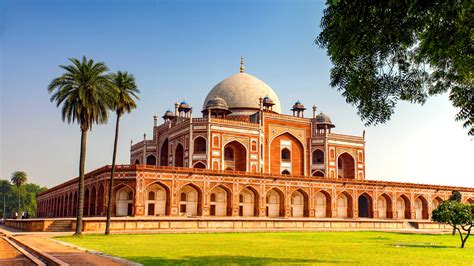 Humayun's Tomb in New Delhi - the first mausoleum garden in India