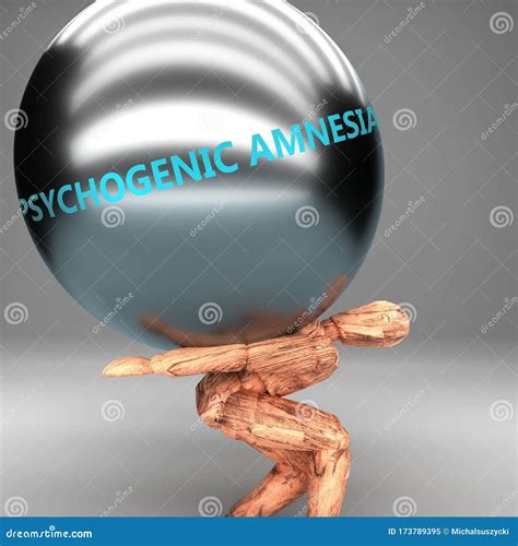 Psychogenic Amnesia As a Burden and Weight on Shoulders - Symbolized by ...