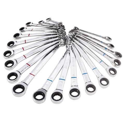 20-Piece Kobalt 12-point Standard & Metric Ratchet Wrench Set