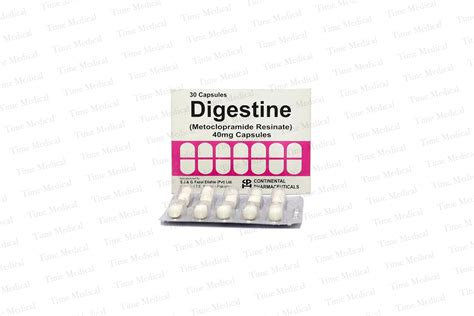 Digestine 40mg Capsules - Time Medical