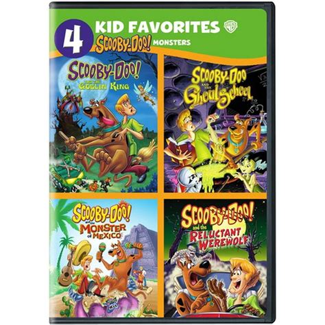 4 Kid Favorites: Scooby-Doo! Monsters (DVD) - Walmart.com - Walmart.com