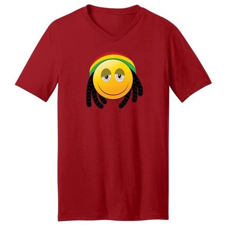 Dreadlocks Emoticon Emoji Men's V-neck by IMakeItYouNameIt