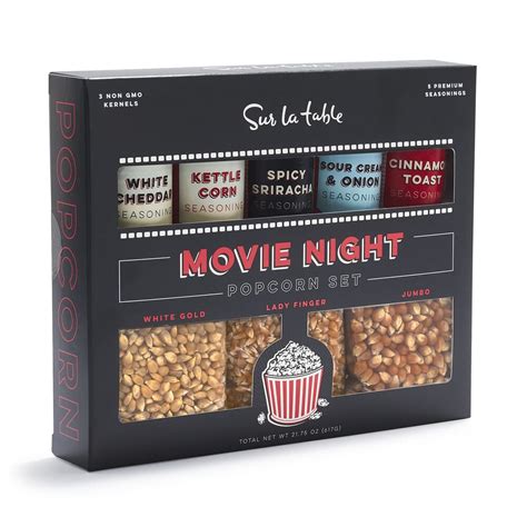 Sur La Table Movie Night Popcorn Set | These Gift Baskets Are the ...