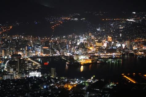 Mount Inasa Observatory, Nagasaki Night View - Tourist in Japan