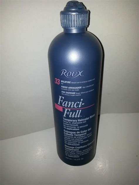 LOT OF 2 ROUX FANCI - FULL TEMPORARY HAIR COLOR RINSE (15.2 FL. OZ X 2 ) - Hair Color