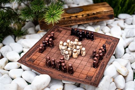 The Viking Game-Hnefatafl Board Game Viking Chess