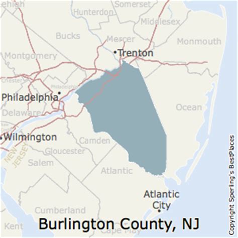 Map Of Burlington County Nj - Maping Resources