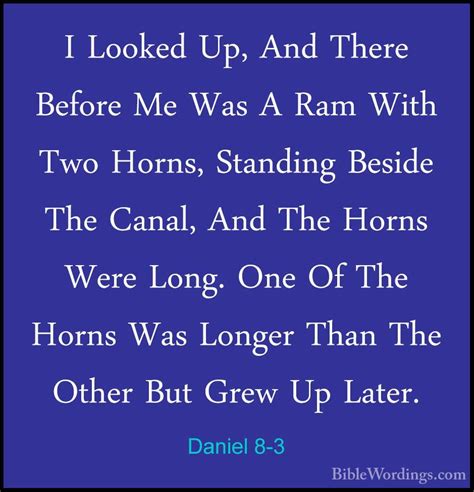 Daniel 8 - Holy Bible English - BibleWordings.com