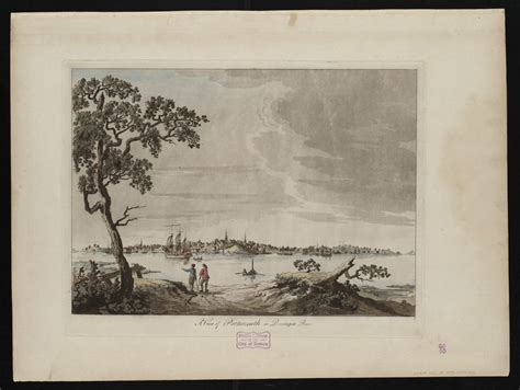 A view of Portsmouth in Piscataqua River - Norman B. Leventhal Map ...