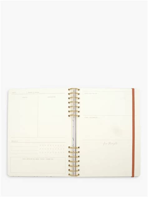 DesignWorks Ink Mind Body Spirit Wellness Journal, White