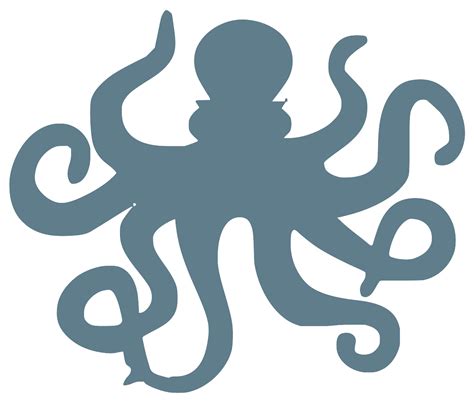 SVG > octopus fish ocean aquatic - Free SVG Image & Icon. | SVG Silh
