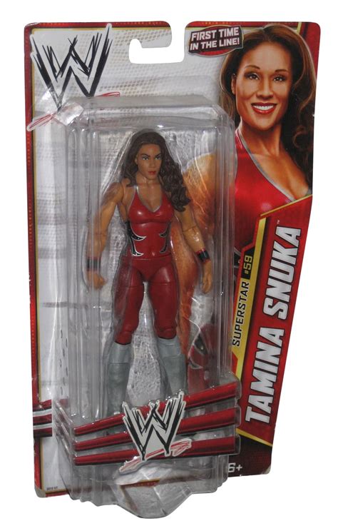 WWE Superstar #59 Tamina Snuka WWF Mattel Wrestling Action Figure ...